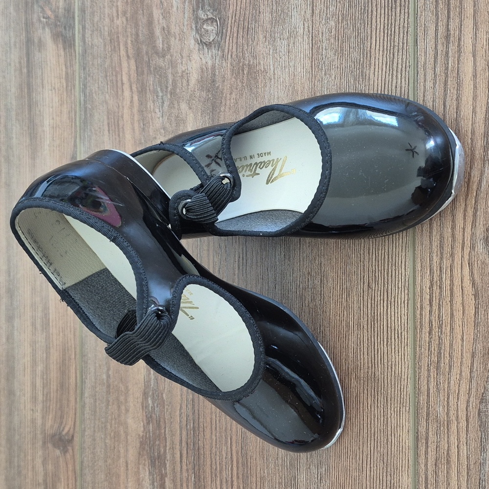 Theatrical Girls Black Tap Shoes